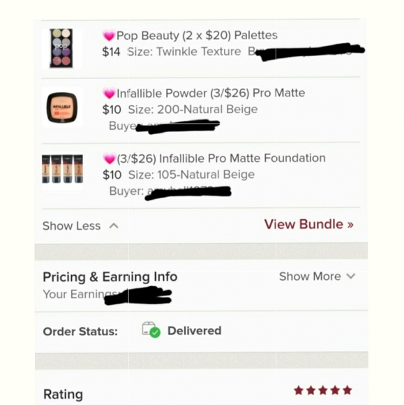 💗Pop Beauty (2 x $20) Palettes - Picture 10 of 10